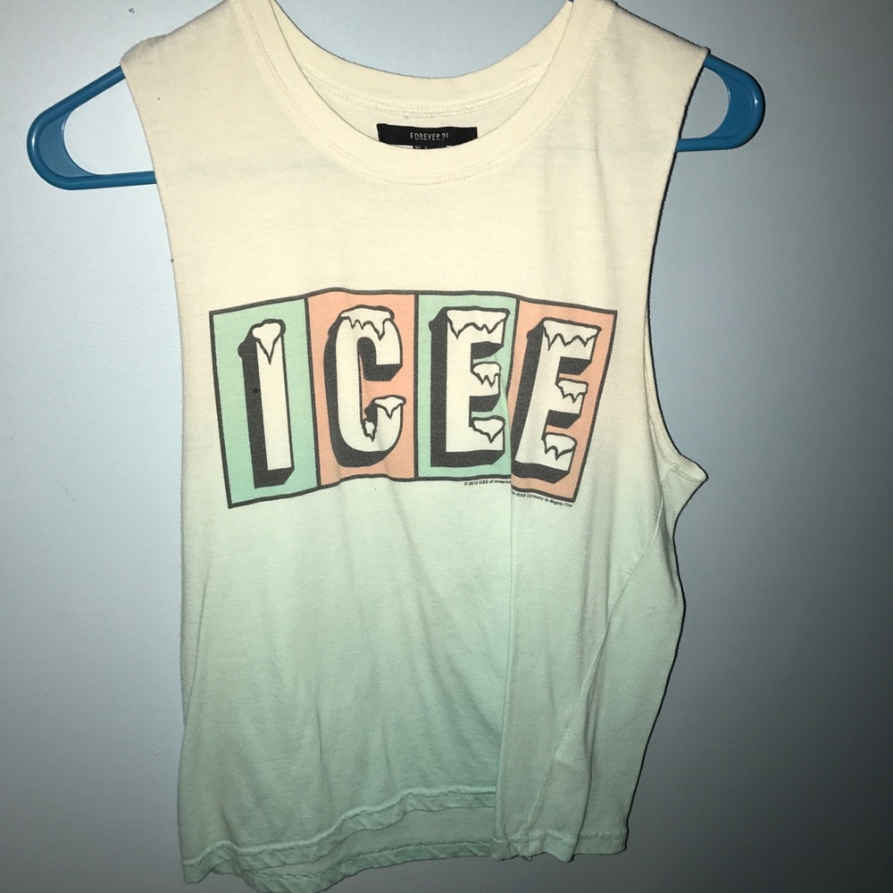 Cut off ICEE graphic tee